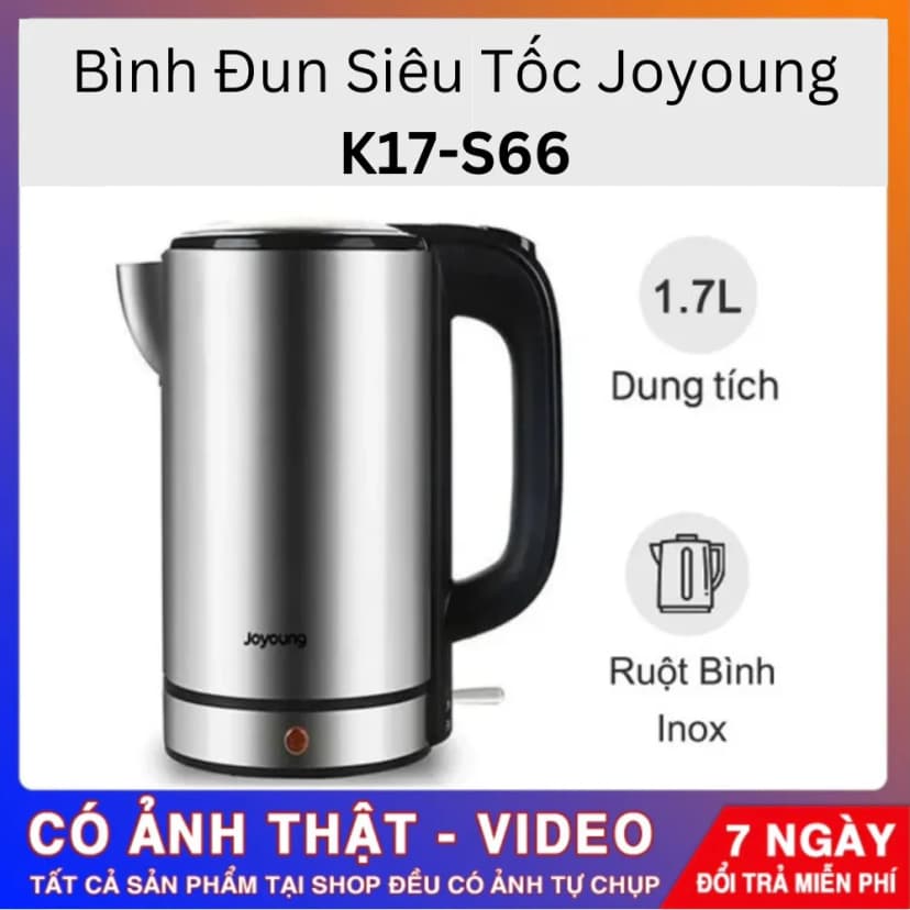 Bình đun siêu tốc Joyoung 1.5 lít JEK-188 - Giá rẻ nhất hôm nay - Ảnh 27