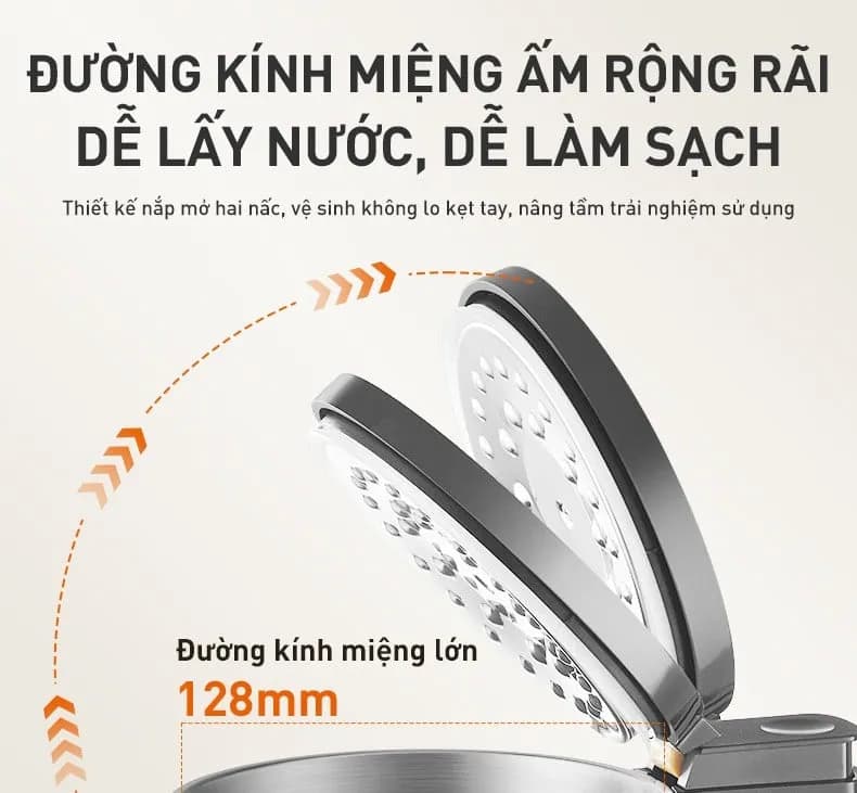 Bình đun siêu tốc Joyoung 1.5 lít JEK-188 - Giá rẻ nhất hôm nay - Ảnh 36