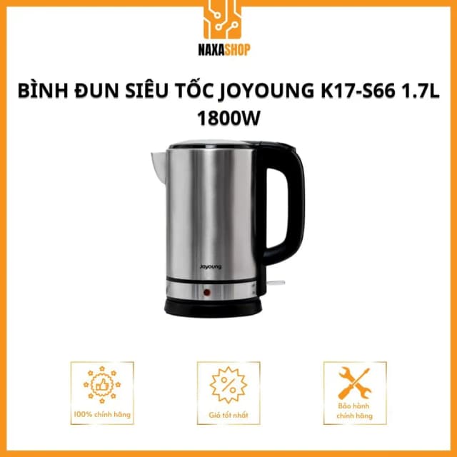 Top 1 so sánh giá Bình đun siêu tốc Joyoung 1.5 lít JEK-188 - Tìm sản phẩm giá rẻ nhất - Ảnh 55