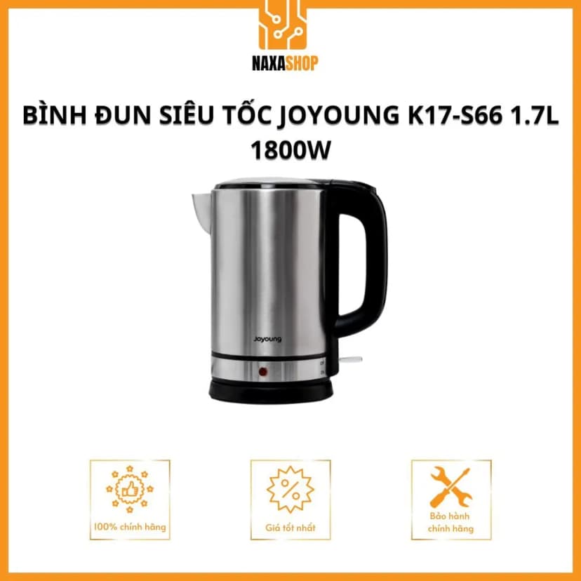 Bình đun siêu tốc Joyoung 1.5 lít JEK-188 - Giá rẻ nhất hôm nay - Ảnh 55
