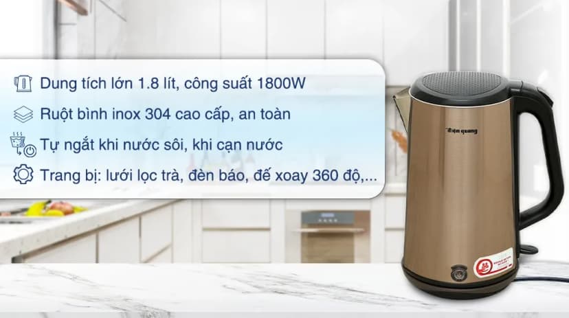Bình đun siêu tốc Joyoung 1.5 lít JEK-188 - Giá rẻ nhất hôm nay - Ảnh 61