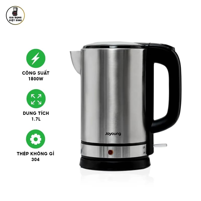 Bình đun siêu tốc Joyoung 1.5 lít JEK-188 - Giá rẻ nhất hôm nay - Ảnh 68