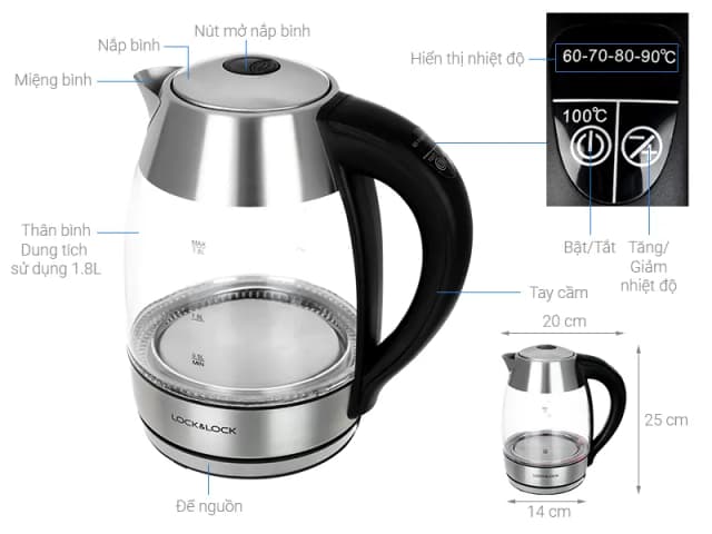 Top 1 so sánh giá Bình đun siêu tốc Joyoung 1.5 lít JEK-188 - Tìm sản phẩm giá rẻ nhất - Ảnh 81