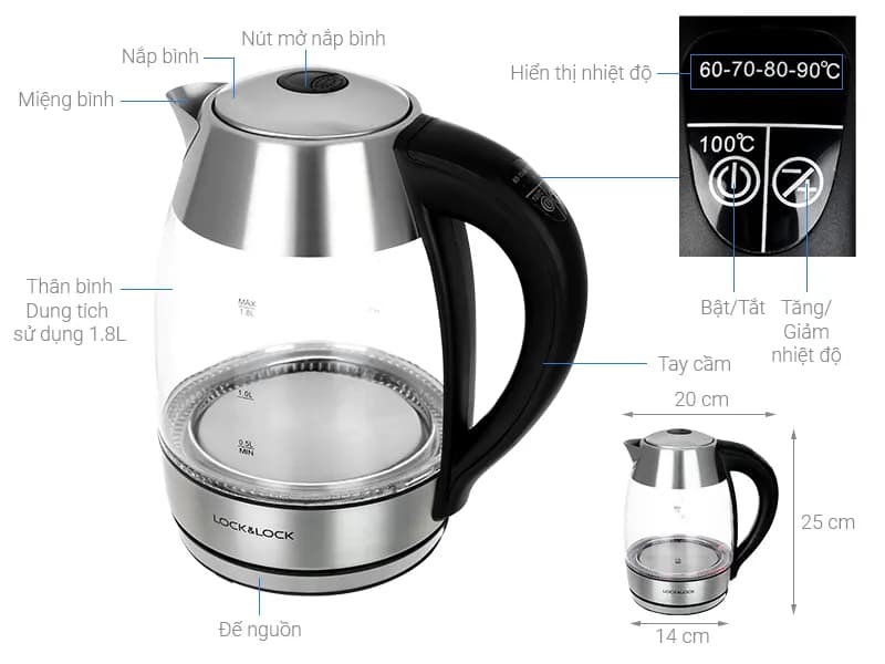 Bình đun siêu tốc Joyoung 1.5 lít JEK-188 - Giá rẻ nhất hôm nay - Ảnh 81