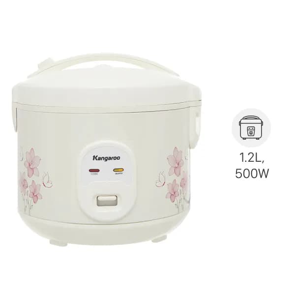 Nồi cơm nắp gài Kangaroo 1.2 lít KG12RC1 - Giá rẻ nhất hôm nay - Ảnh 1