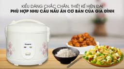 Nồi cơm nắp gài Kangaroo 1.2 lít KG12RC1 - Giá rẻ nhất hôm nay - Ảnh 2