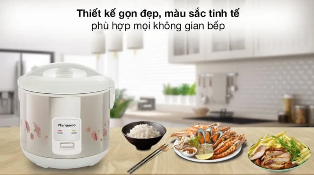 So sánh giá Nồi cơm nắp gài Kangaroo 1.8 lít KG18RC3 rẻ nhất? - Ảnh 12