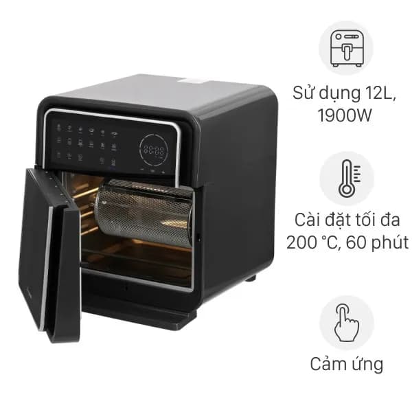 So sánh giá Lò chiên không dầu Kangaroo 12.5 lít KG12AF6A rẻ nhất? - Ảnh 10