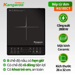 So sánh giá Bếp từ đơn Kangaroo KG18IC1 2000W - Tìm sản phẩm giá rẻ nhất - Ảnh 6