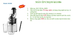 So sánh giá Máy ép chậm Kangaroo KG1B6 - Tìm sản phẩm giá rẻ nhất - Ảnh 13