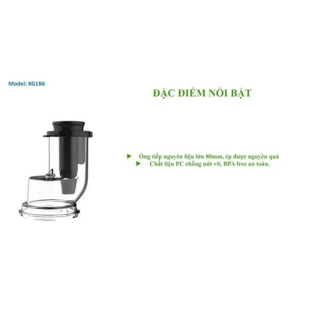 So sánh giá Máy ép chậm Kangaroo KG1B6 rẻ nhất? - Ảnh 16