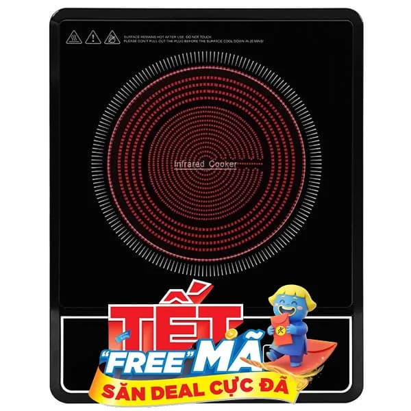 So sánh giá Bếp hồng ngoại đơn Kangaroo KG20IFP1 2000W rẻ nhất? - Ảnh 11