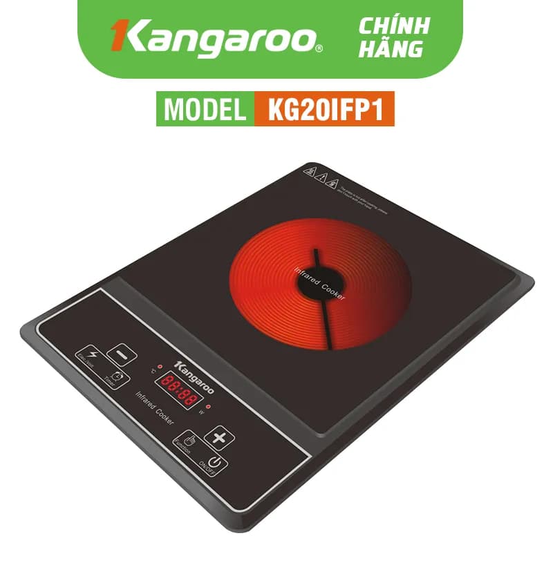 Bếp hồng ngoại đơn Kangaroo KG20IFP1 2000W - Giá rẻ nhất hôm nay - Ảnh 3