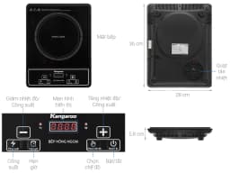 Bếp hồng ngoại đơn Kangaroo KG20IFP1 2000W - Giá rẻ nhất hôm nay - Ảnh 7