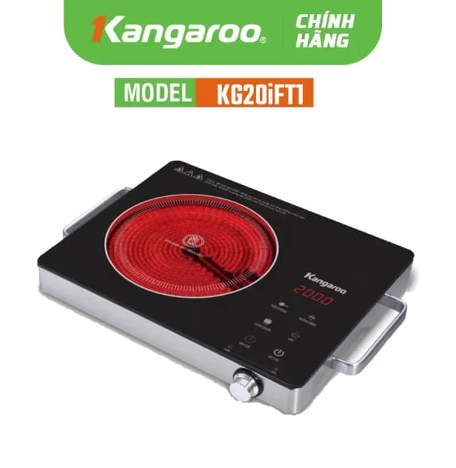 So sánh giá Bếp hồng ngoại đơn Kangaroo KG20IFT1 2000W rẻ nhất? - Ảnh 3