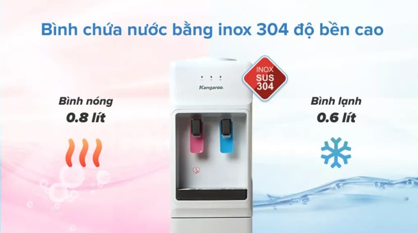 So sánh giá Cây nước nóng lạnh Kangaroo KG31A3 500W - Tìm sản phẩm giá rẻ nhất - Ảnh 10