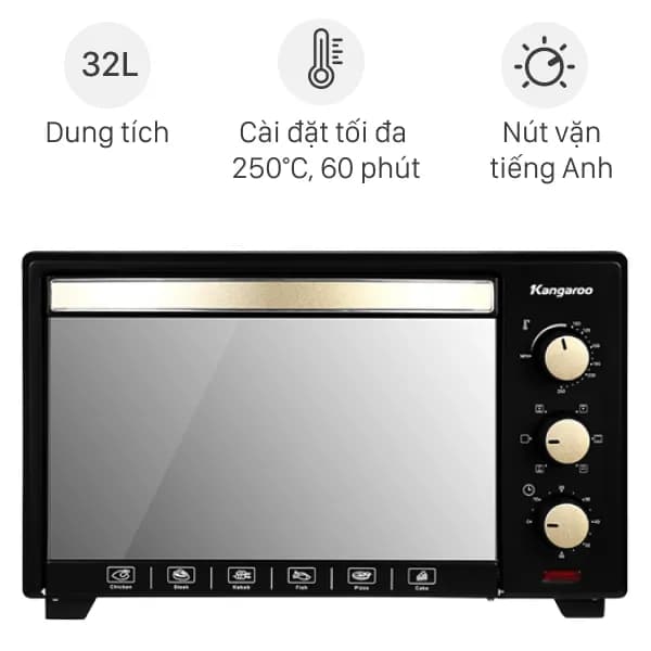 Lò nướng Kangaroo KG3201 32 lít - Ảnh 46