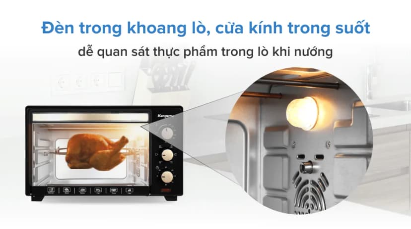 Lò nướng Kangaroo KG3201 32 lít - Giá rẻ nhất hôm nay - Ảnh 5
