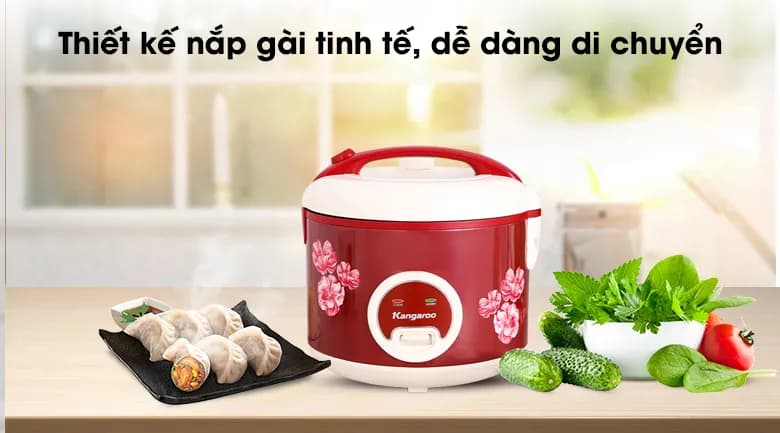 Nồi cơm nắp gài Kangaroo 1.8 lít KG378H - Giá rẻ nhất hôm nay - Ảnh 2