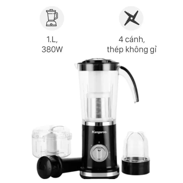 So sánh giá Máy xay sinh tố đa năng Kangaroo KG3B2 rẻ nhất? - Ảnh 2