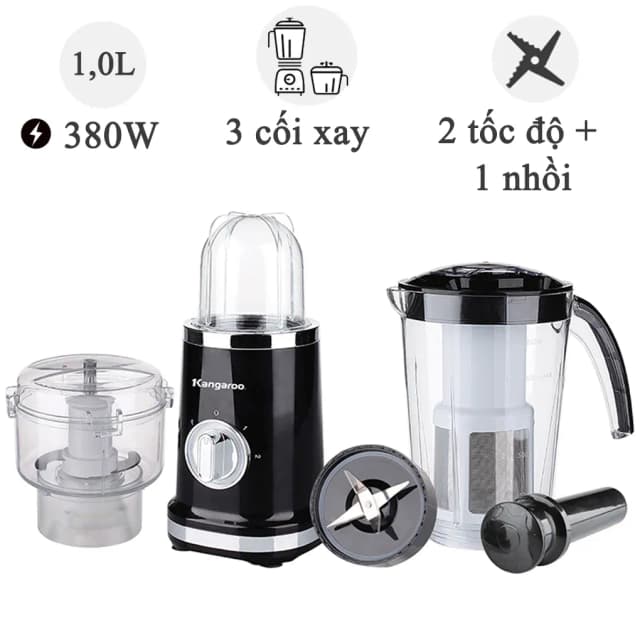 So sánh giá Máy xay sinh tố đa năng Kangaroo KG3B2 rẻ nhất? - Ảnh 3
