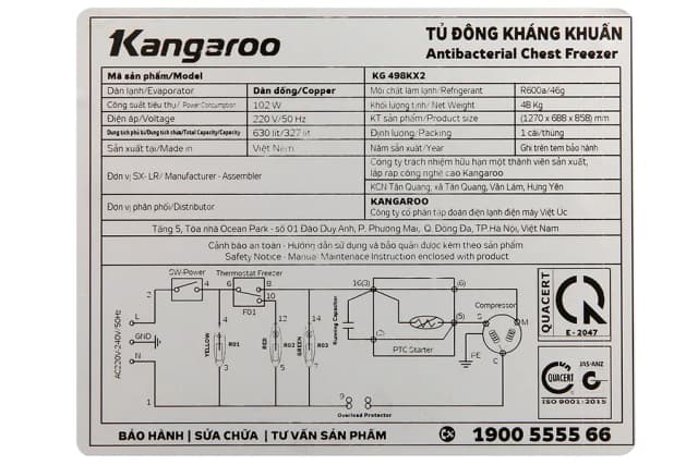 So sánh giá Tủ đông Kangaroo 327 lít KG498KX2 rẻ nhất? - Ảnh 13