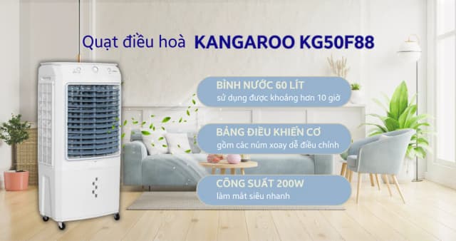 So sánh giá Quạt điều hòa Kangaroo KG50F88 200W rẻ nhất? - Ảnh 13