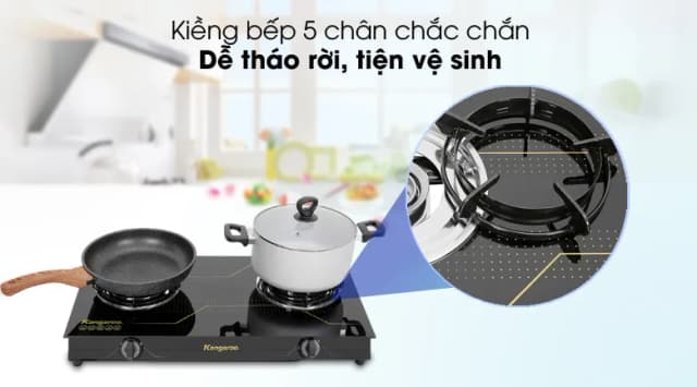 So sánh giá Bếp ga đôi Kangaroo KG516M rẻ nhất? - Ảnh 15