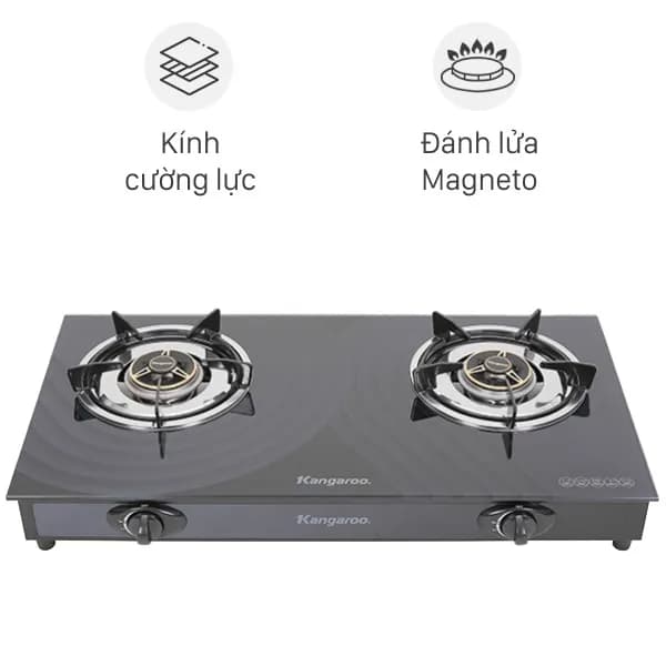 So sánh giá Bếp ga đôi Kangaroo KG519M rẻ nhất? - Ảnh 3