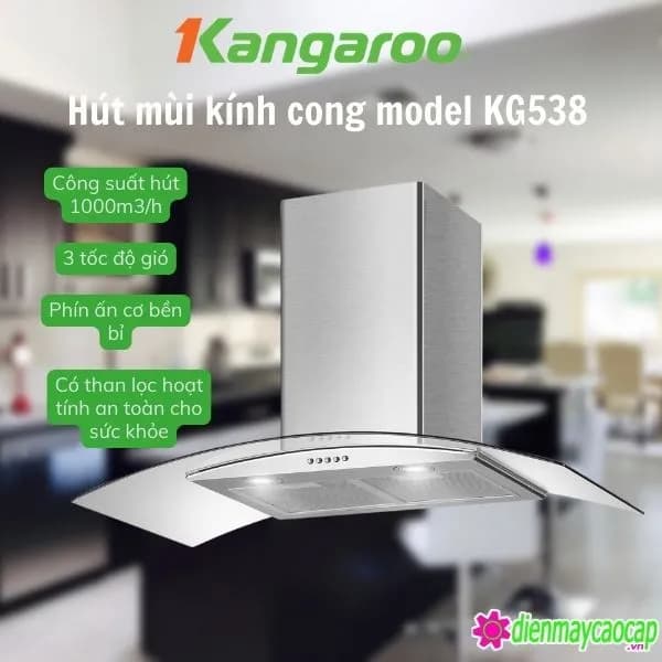 So sánh giá Máy hút mùi kính cong Kangaroo KG538 rẻ nhất? - Ảnh 14