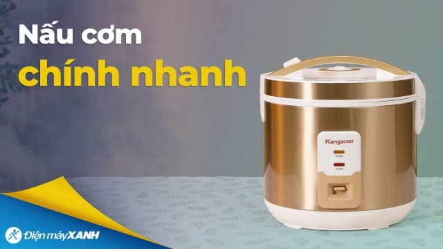 So sánh giá Nồi cơm nắp gài Kangaroo 2.2 lít KG572 rẻ nhất? - Ảnh 2