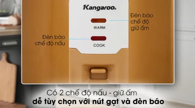 So sánh giá Nồi cơm nắp gài Kangaroo 2.2 lít KG572 rẻ nhất? - Ảnh 11