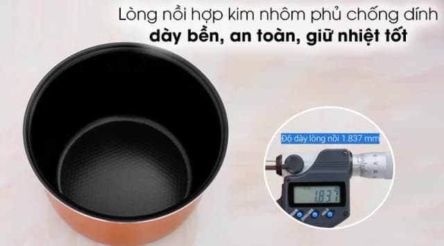 So sánh giá Nồi cơm nắp gài Kangaroo 2.2 lít KG572 rẻ nhất? - Ảnh 18