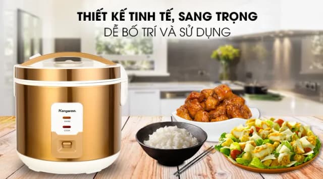So sánh giá Nồi cơm nắp gài Kangaroo 2.2 lít KG572 rẻ nhất? - Ảnh 10