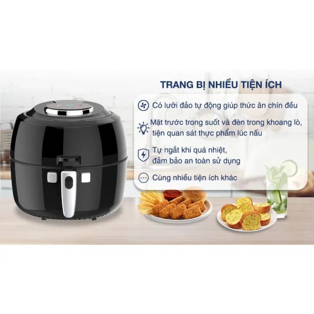 So sánh giá Nồi chiên không dầu Kangaroo 6.5 lít KG65AF rẻ nhất? - Ảnh 15