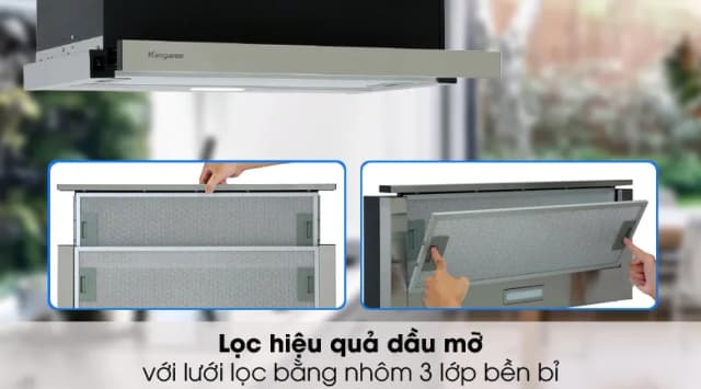 So sánh giá Máy hút mùi âm tủ Kangaroo KG70BH1 rẻ nhất? - Ảnh 12