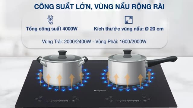 Top 1 so sánh giá Bếp từ đôi lắp âm Kangaroo KG859i - Tìm sản phẩm giá rẻ nhất - Ảnh 19