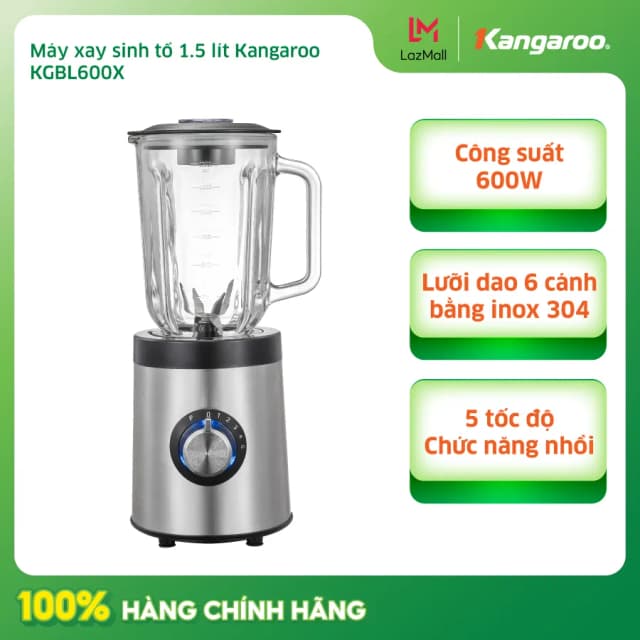 So sánh giá Máy xay sinh tố Kangaroo KGBL600X rẻ nhất? - Ảnh 12