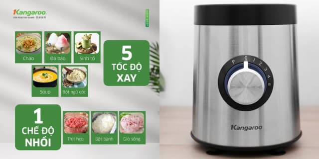 So sánh giá Máy xay sinh tố Kangaroo KGBL600X rẻ nhất? - Ảnh 17