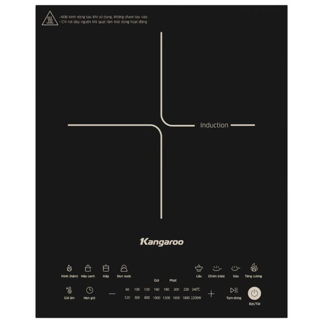Bếp từ đơn Kangaroo KGIC22S2 2200W - Ảnh 9