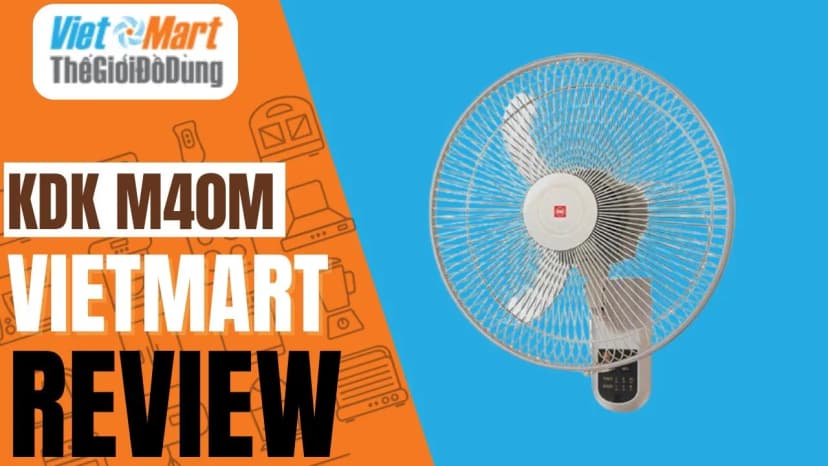 Quạt treo tường KDK 3 cánh M40M 51W - Giá rẻ nhất hôm nay - Ảnh 19