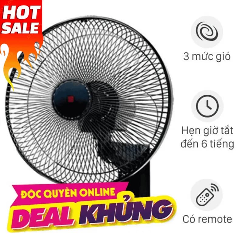 Quạt treo tường KDK 3 cánh M40M 51W - Giá rẻ nhất hôm nay - Ảnh 7