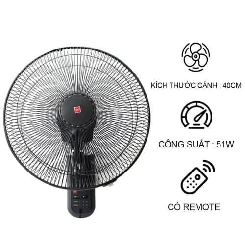 So sánh giá Quạt treo tường KDK 3 cánh M40M 51W rẻ nhất? - Ảnh 9