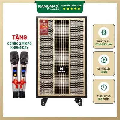 So sánh giá Loa kéo karaoke Nanomax S-820 400W rẻ nhất? - Ảnh 15