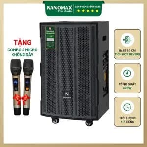 So sánh giá Loa kéo karaoke Nanomax S-820 400W rẻ nhất? - Ảnh 8