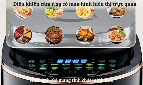 So sánh giá Nồi chiên không dầu kết hợp hấp Magic Eco 5 lít S05 rẻ nhất? - Ảnh 17