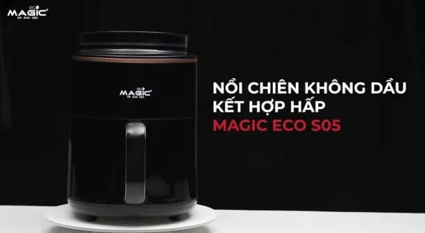 So sánh giá Nồi chiên không dầu kết hợp hấp Magic Eco 5 lít S05 rẻ nhất? - Ảnh 8