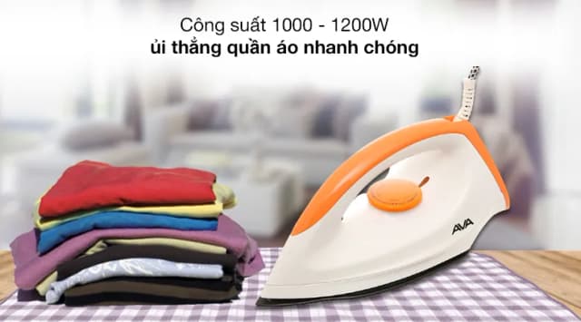 Top 1 so sánh giá Bàn ủi khô AVA 160 1200W - Tìm sản phẩm giá rẻ nhất - Ảnh 2
