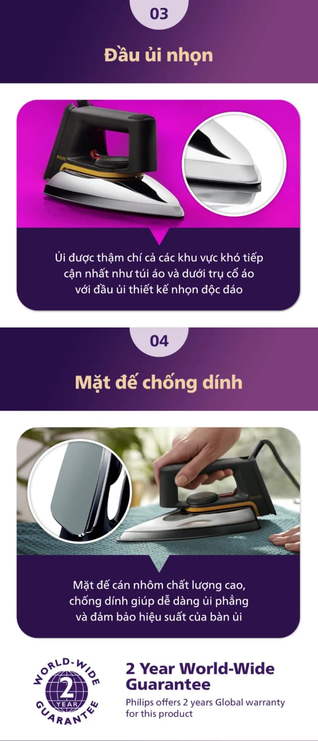 Top 1 so sánh giá Bàn ủi khô Delites RC-01 1000W - Tìm sản phẩm giá rẻ nhất - Ảnh 47