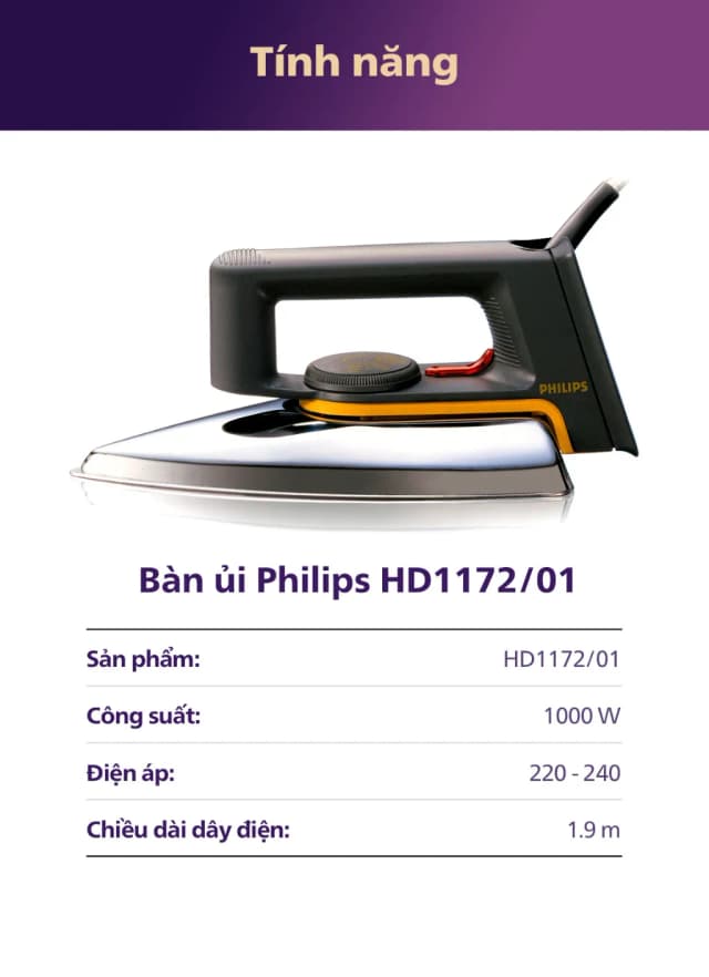 Top 1 so sánh giá Bàn ủi khô Delites RC-01 1000W - Tìm sản phẩm giá rẻ nhất - Ảnh 51